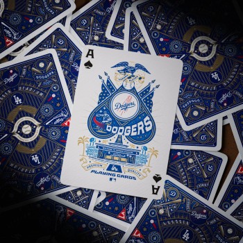 Los Angeles Dodgers žaidimo kortos Theory11